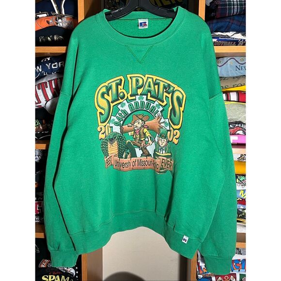 Vintage Russell UMR Missouri University St Pats Rolla Sweater - Picture 1 of 5
